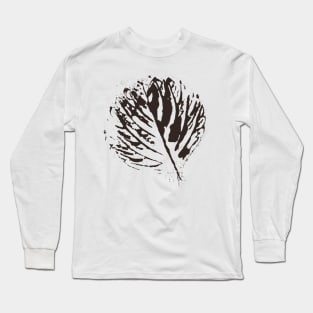 black foliage Long Sleeve T-Shirt